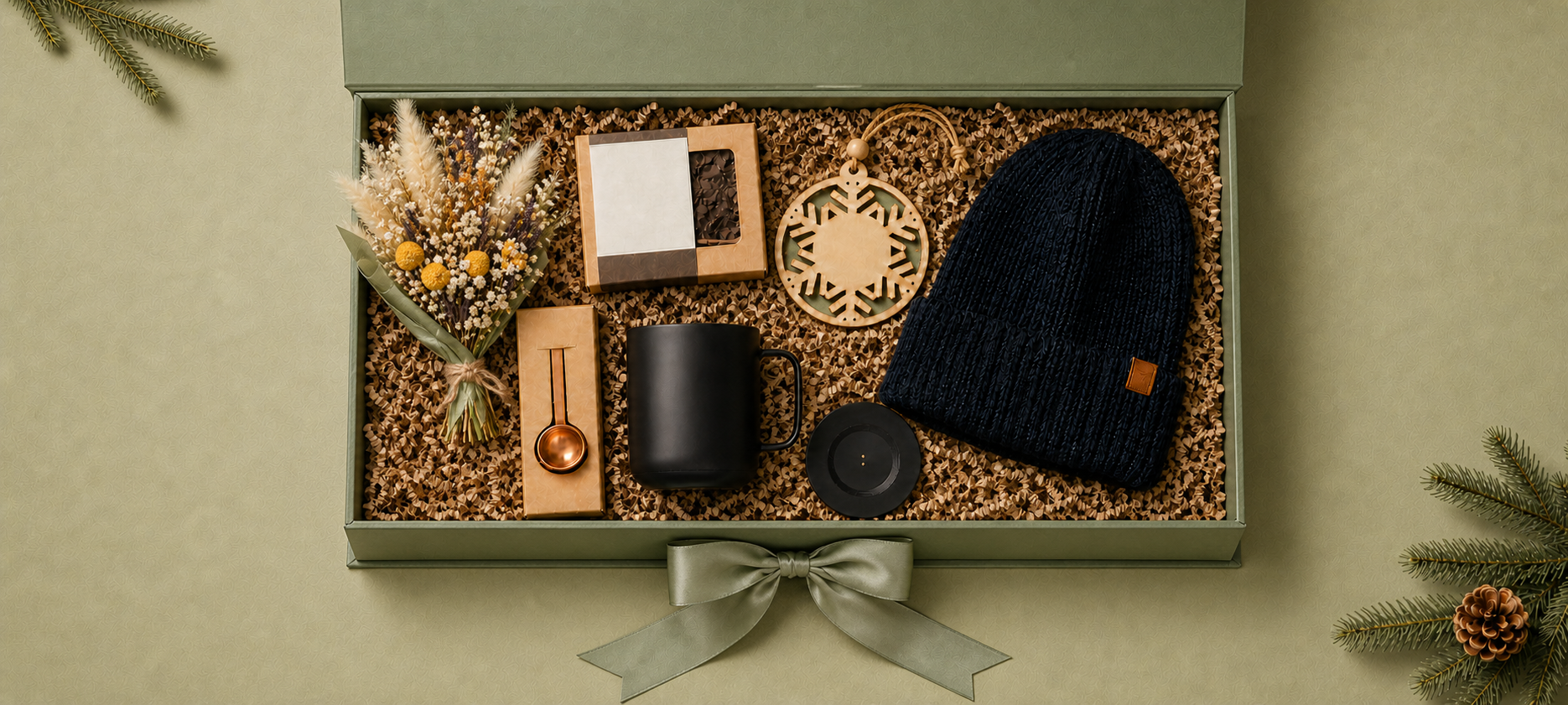 Corporate holiday and anniversary gifting